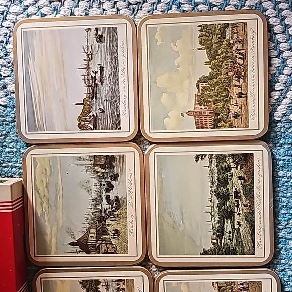 Set of 6 Pimpernel Coasters - Picture 4 of 10